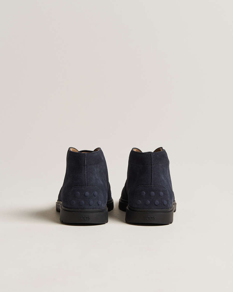 Homme | Tod's Polacchino Chukka Boots Midnight Suede | Tod's | Polacchino Chukka Boots Midnight Suede