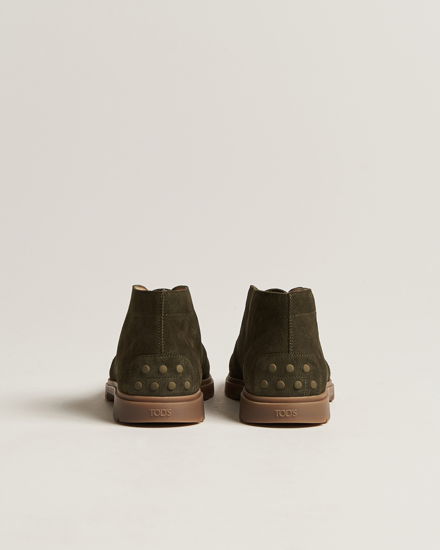 Homme | Tod's Polacchino Chukka Boots Military Suede | Tod's | Polacchino Chukka Boots Military Suede