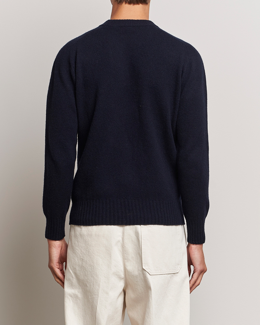 Homme | Pulls Et Tricots | Altea | Wool/Cashmere Crew Neck Pullover Navy