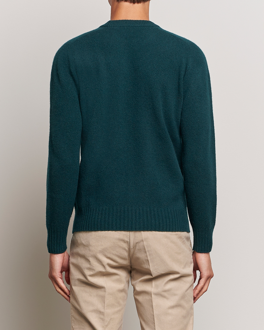 Homme | Pulls Et Tricots | Altea | Wool/Cashmere Crew Neck Pullover Dark Green