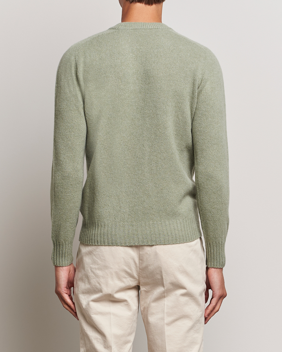 Homme | Pulls Et Tricots | Altea | Wool/Cashmere Crew Neck Pullover Sage