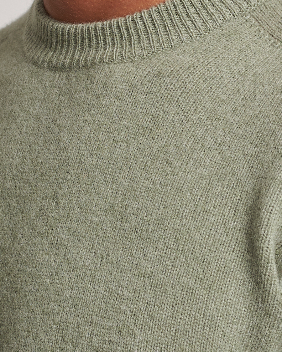 Homme | Pulls Et Tricots | Altea | Wool/Cashmere Crew Neck Pullover Sage