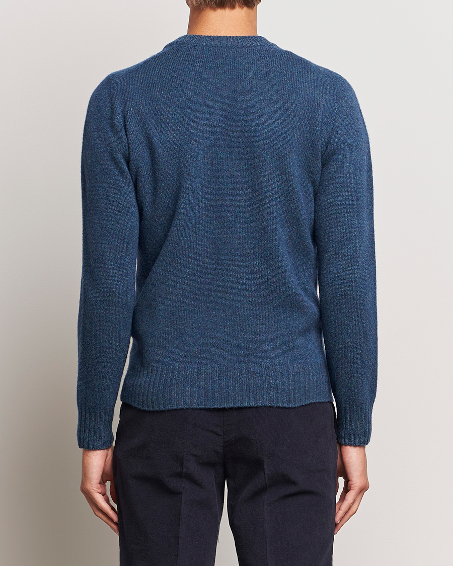 Homme | Pulls Et Tricots | Altea | Wool/Cashmere Crew Neck Pullover Petroleum