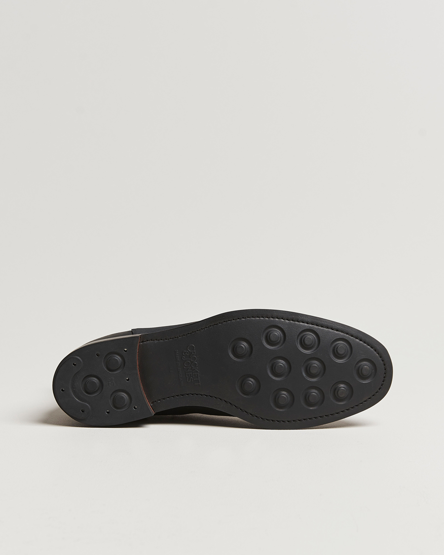 Homme | Bottes | Crockett & Jones | Chelsea 5 Black Rough-Out Suede