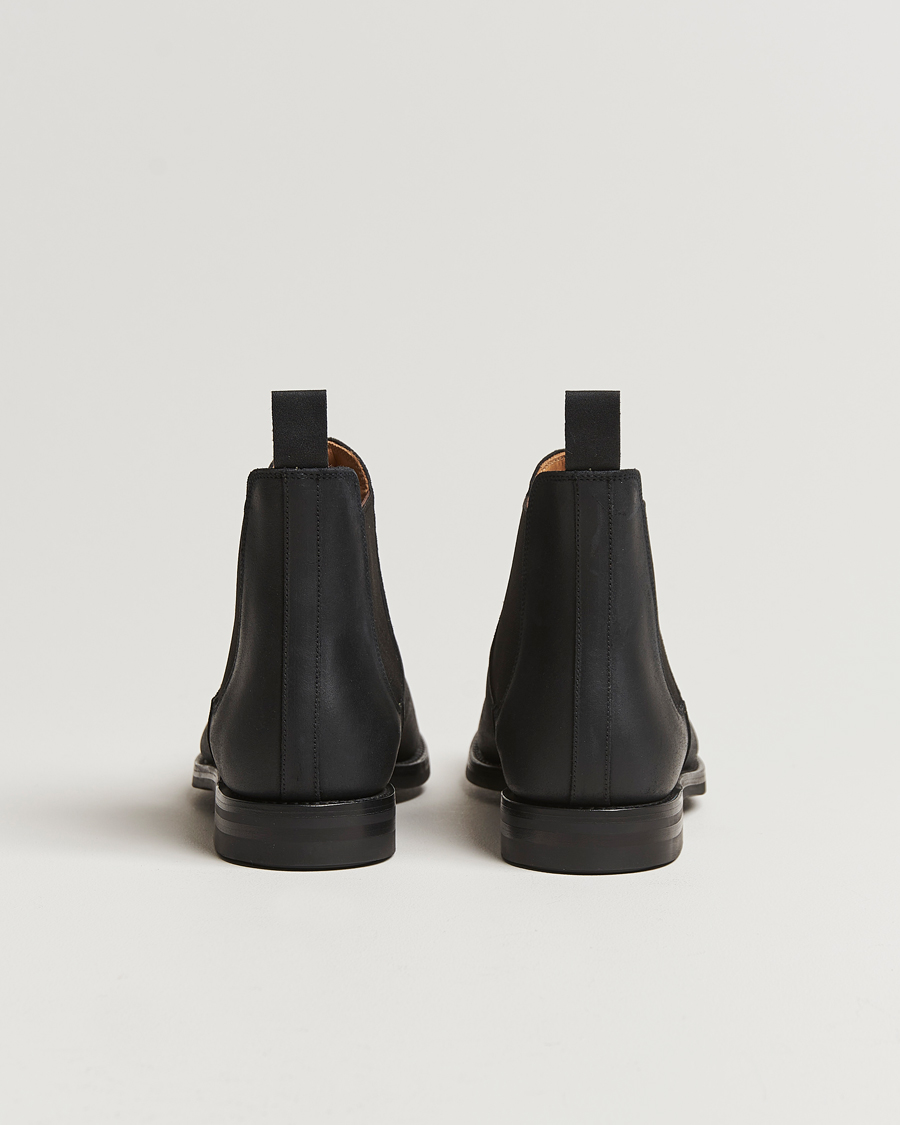 Homme | Bottes | Crockett & Jones | Chelsea 5 Black Rough-Out Suede