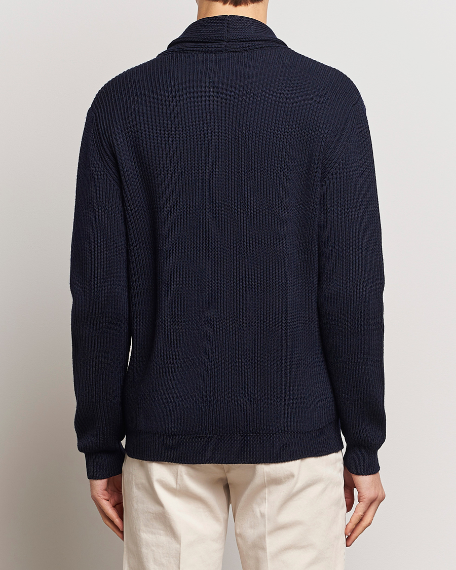 Homme | Pulls Et Tricots | Altea | Shawl Collar Cardigan Navy
