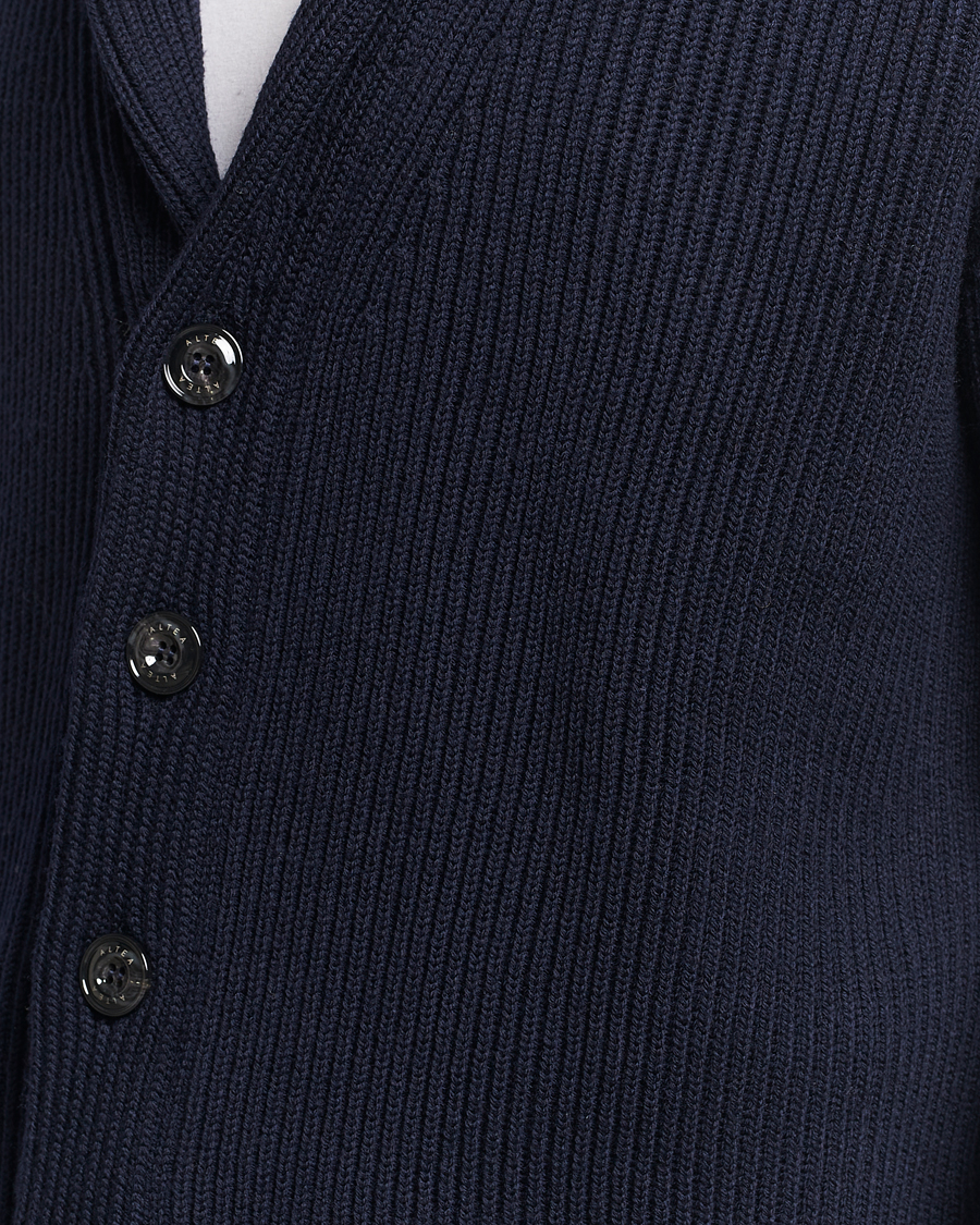 Homme | Pulls Et Tricots | Altea | Shawl Collar Cardigan Navy