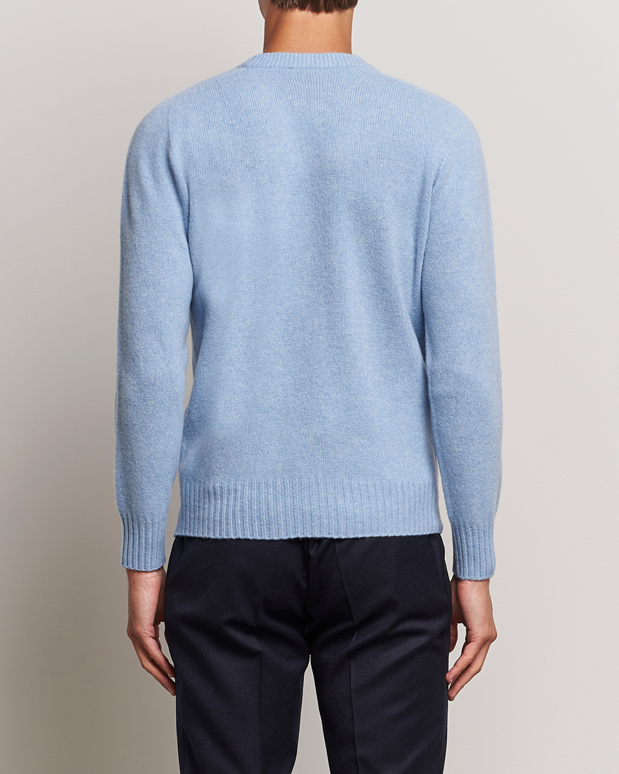 Homme | Pulls Et Tricots | Altea | Wool/Cashmere Crew Neck Pullover Light Blue