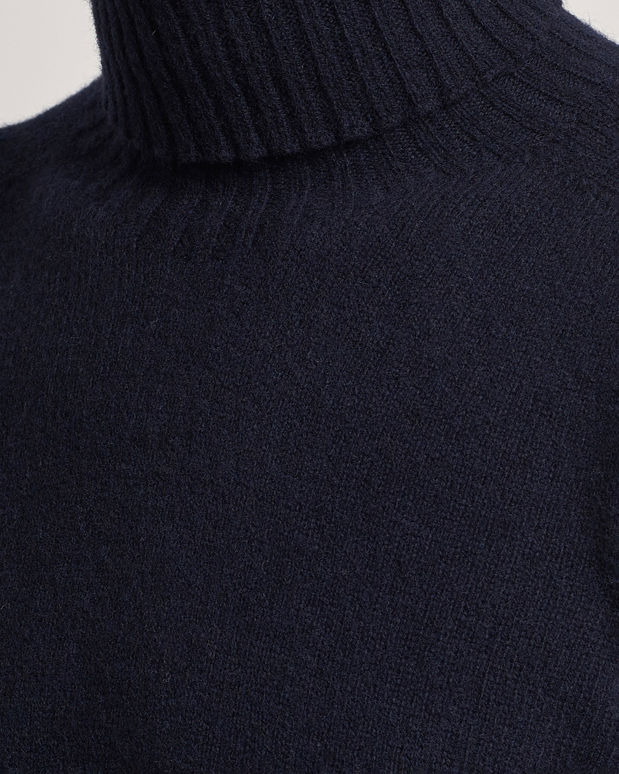 Homme | Pulls Et Tricots | Altea | Wool/Cashmere Crew Neck Rollneck Navy