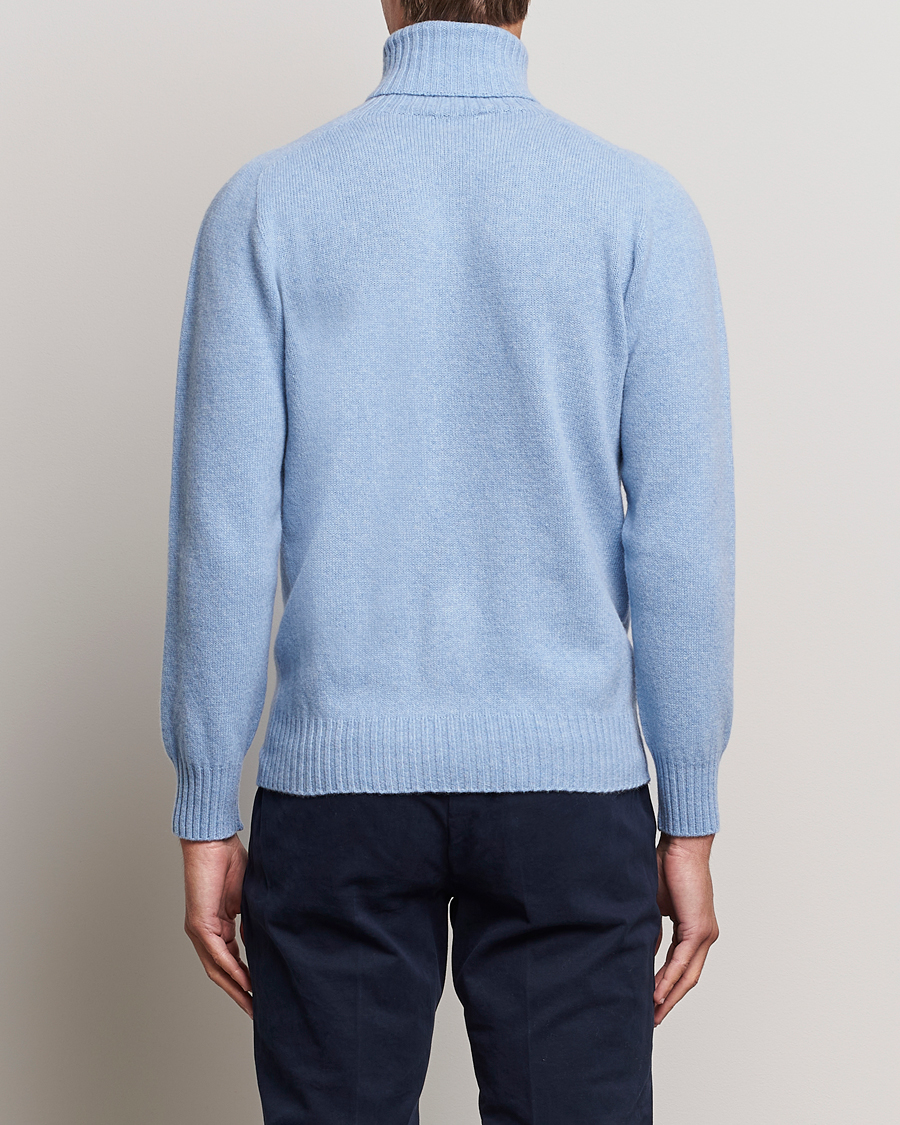 Homme | Pulls Et Tricots | Altea | Wool/Cashmere Crew Neck Rollneck Light Blue