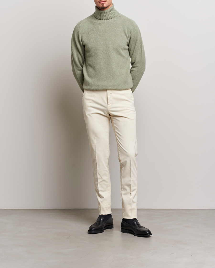 Homme | Pulls Et Tricots | Altea | Wool/Cashmere Crew Neck Rollneck Sage