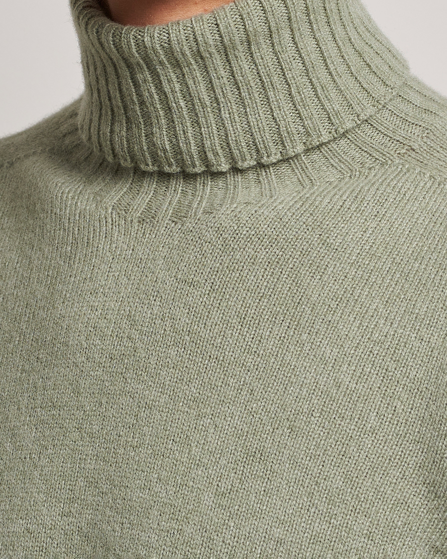 Homme | Pulls Et Tricots | Altea | Wool/Cashmere Crew Neck Rollneck Sage