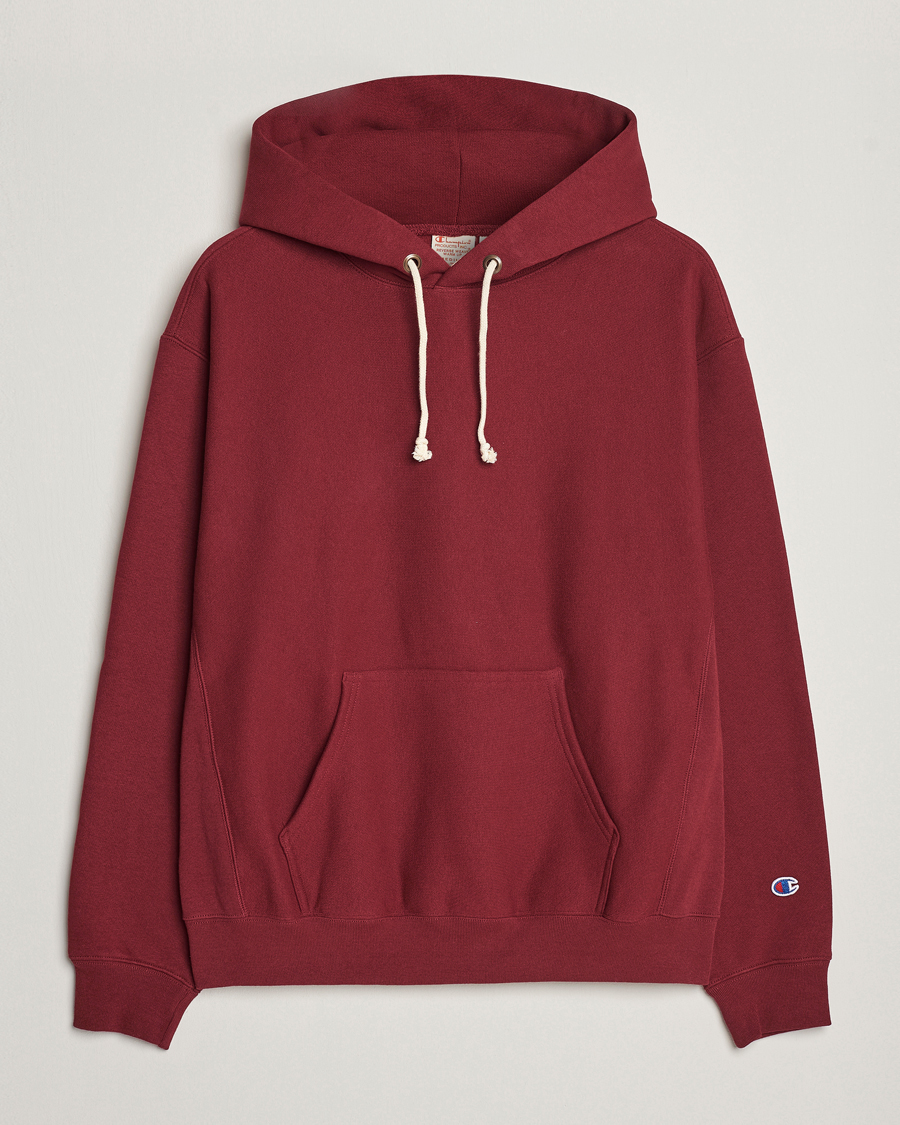 Homme | Pulls Et Tricots | Champion | Reverse Weave Soft Fleece Hoodie Cabernet