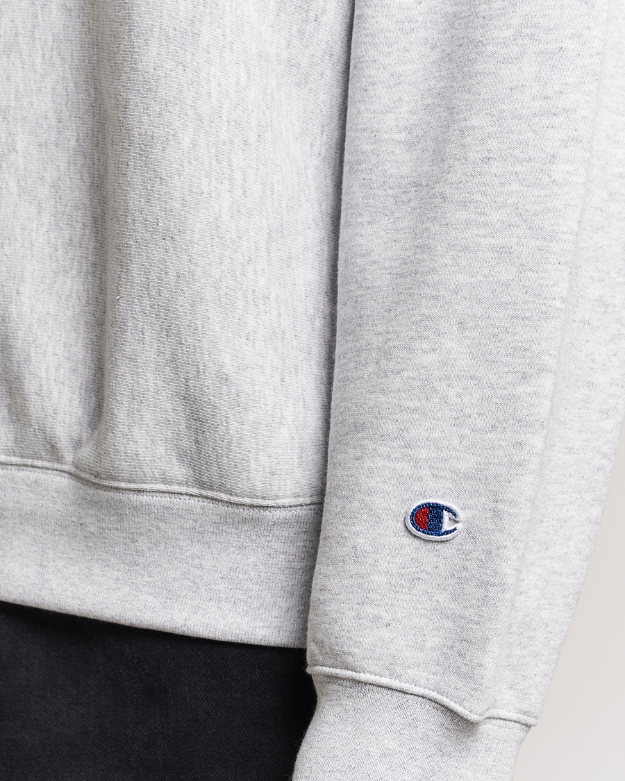 Homme | Pulls Et Tricots | Champion | Reverse Weave Soft Fleece Sweatshirt Grey Melange
