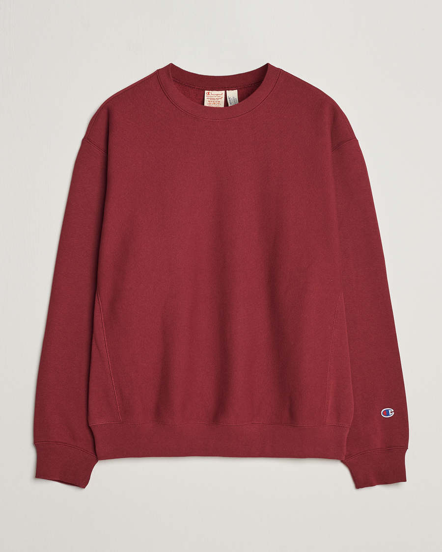 Homme | Pulls Et Tricots | Champion | Reverse Weave Soft Fleece Sweatshirt Cabernet