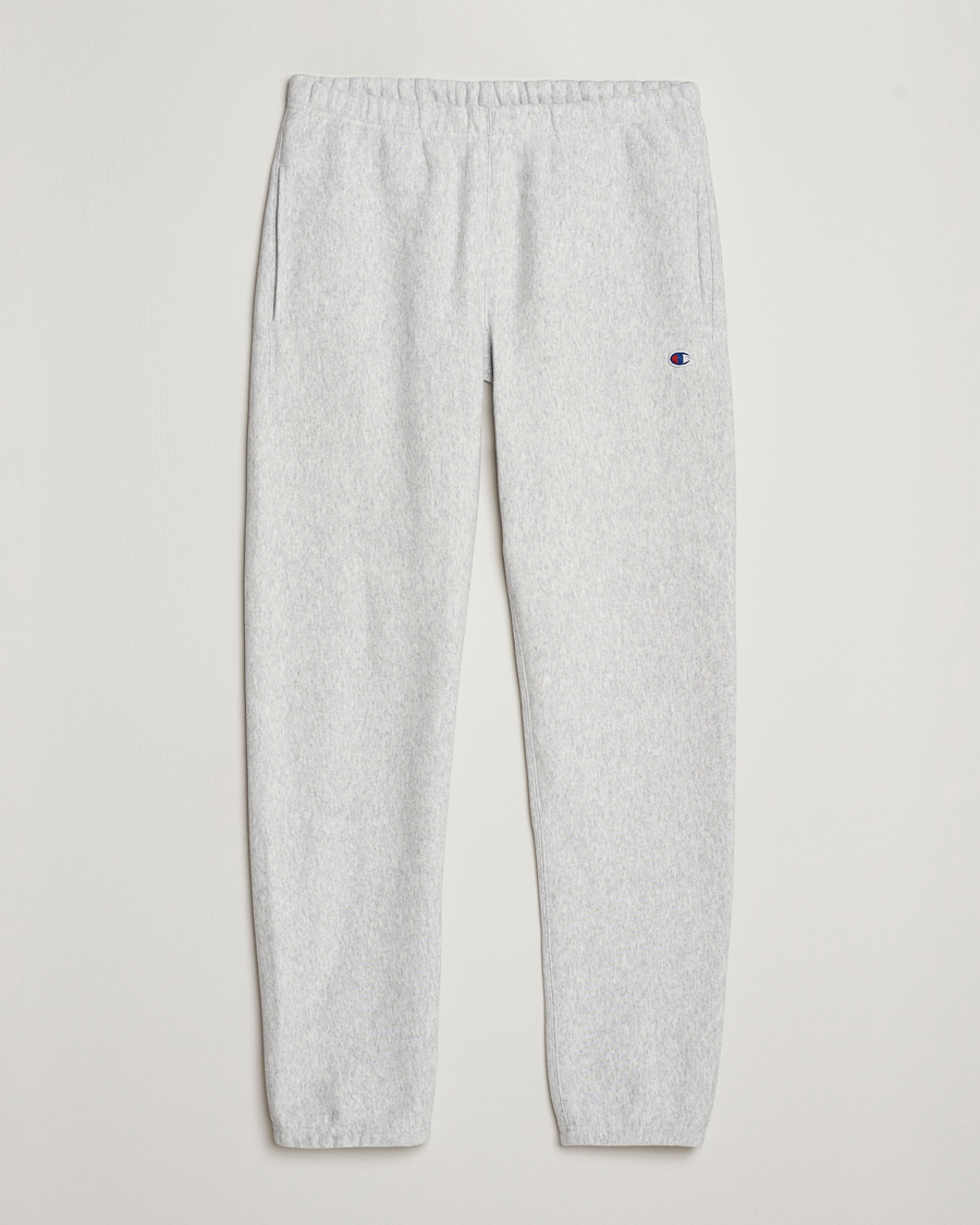Homme | Pantalons | Champion | Reverse Weave Soft Fleece Sweatpants Grey Melange