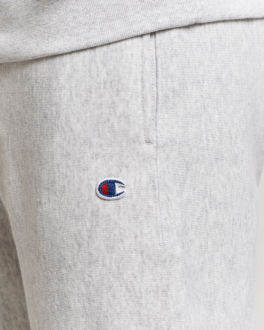 Homme | Pantalons | Champion | Reverse Weave Soft Fleece Sweatpants Grey Melange