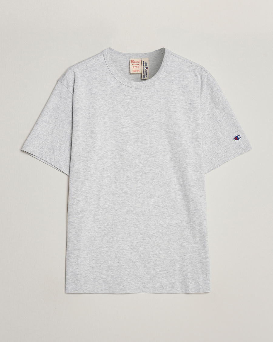 Homme | T-shirts | Champion | Jersey Crew Neck T-shirt Grey Melange