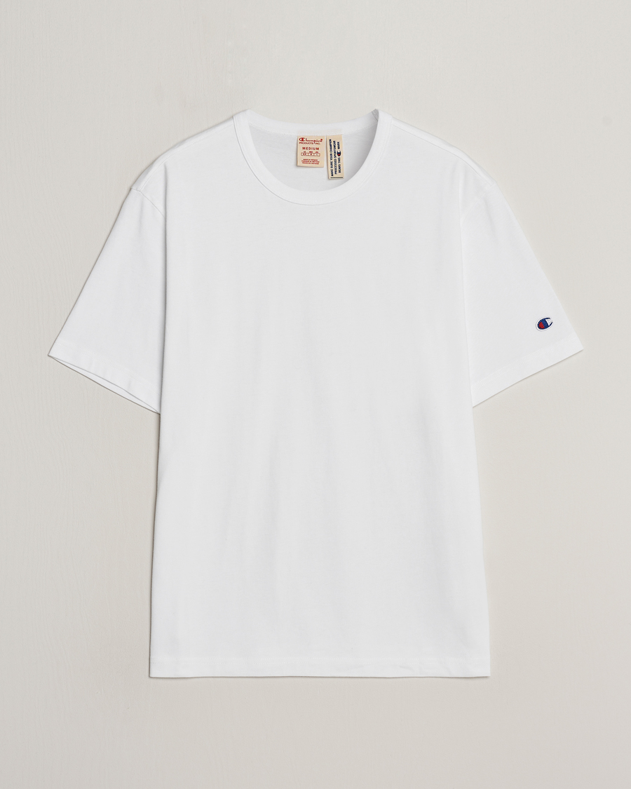Homme | T-shirts | Champion | Jersey Crew Neck T-shirt White