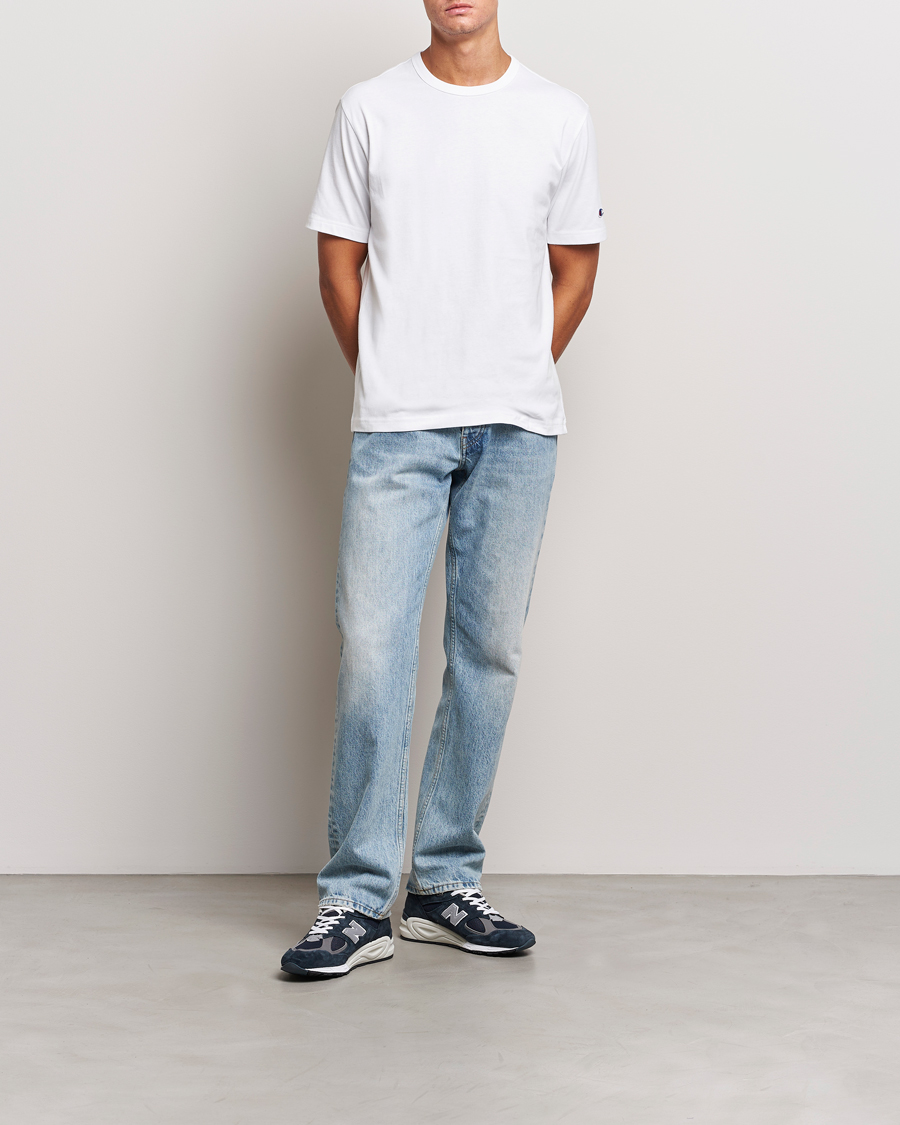 Homme | T-shirts | Champion | Jersey Crew Neck T-shirt White