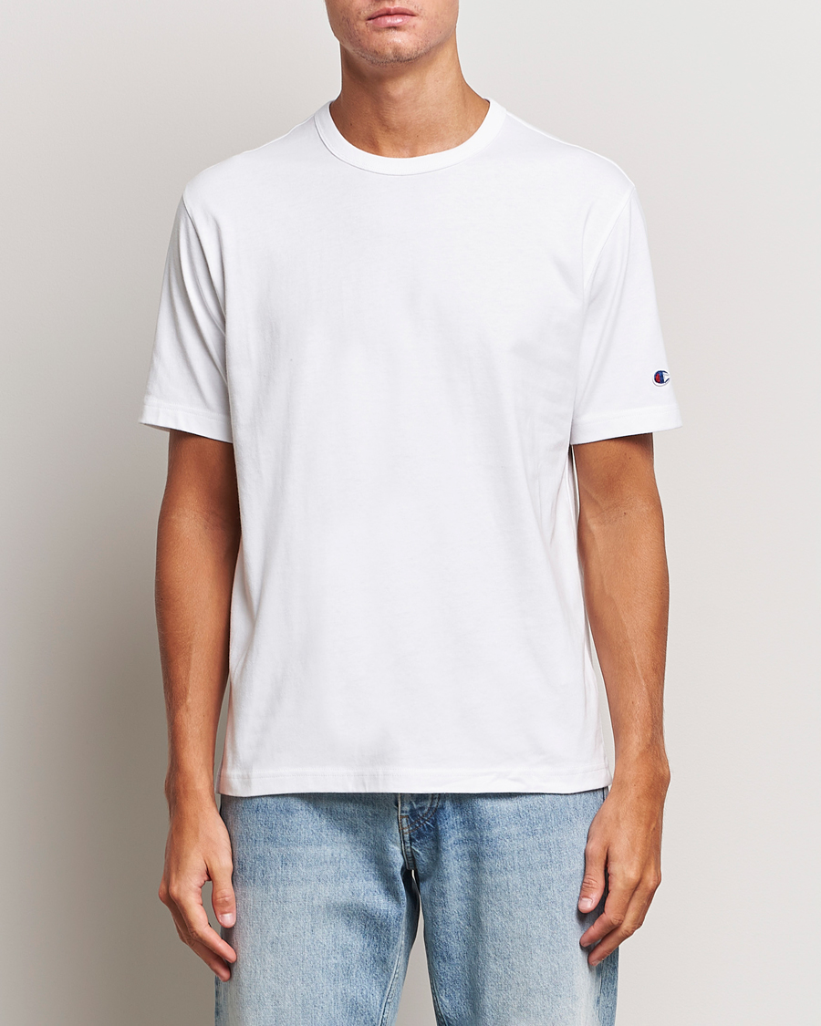 Homme | T-shirts À Manches Courtes | Champion | Jersey Crew Neck T-shirt White