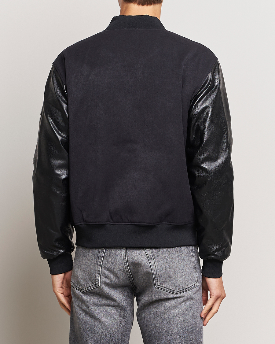Homme | Manteaux Et Vestes | Champion | Archive Varsity Bomber Jacket Black Beauty