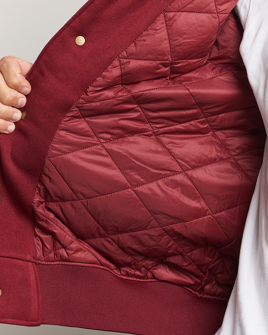 Homme | Manteaux Et Vestes | Champion | Archive Varsity Bomber Jacket Cabernet