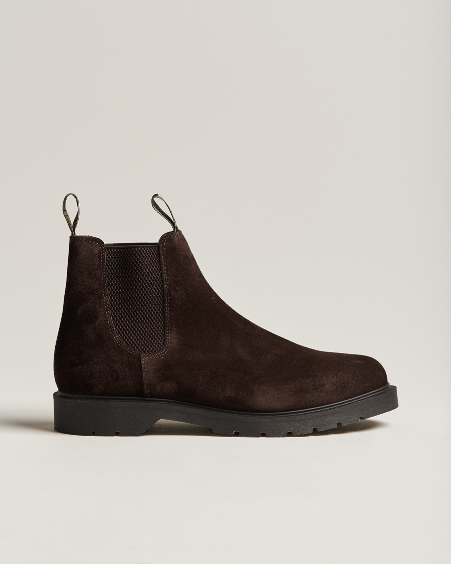 Homme | Bottes | Loake Shoemakers | Mccauley Heat Sealed Chelsea Brown Suede