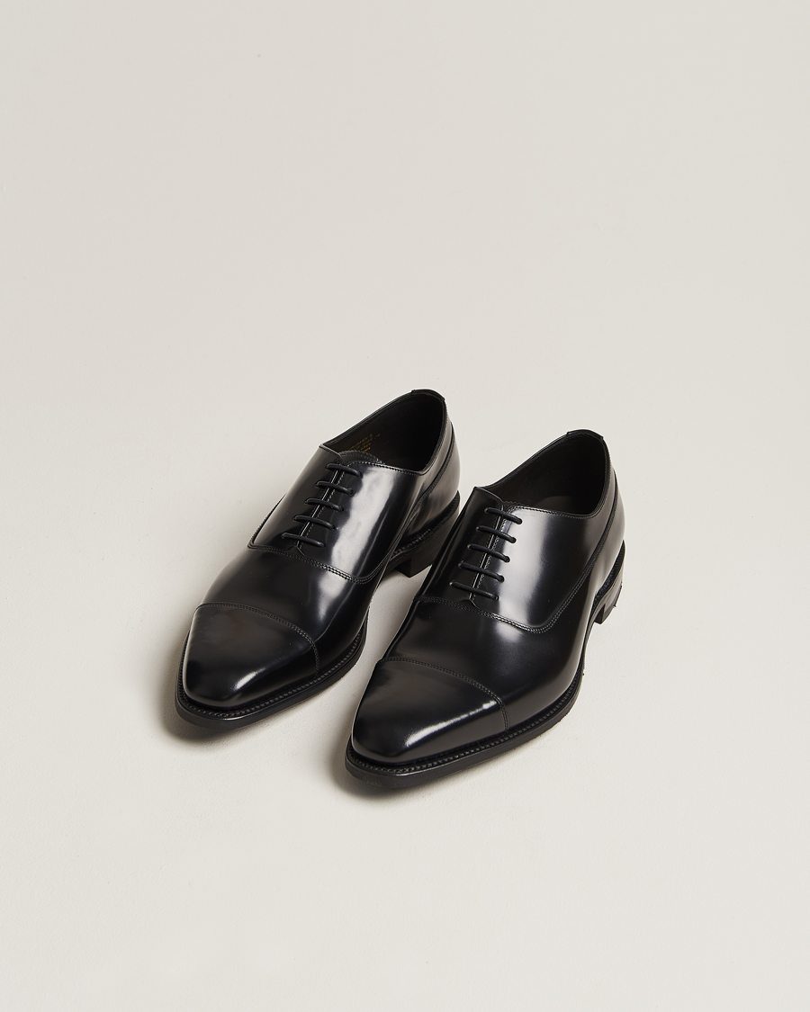 Homme | Chaussures Oxford | Loake Shoemakers | Truman Polished Oxford Toe Cap Black