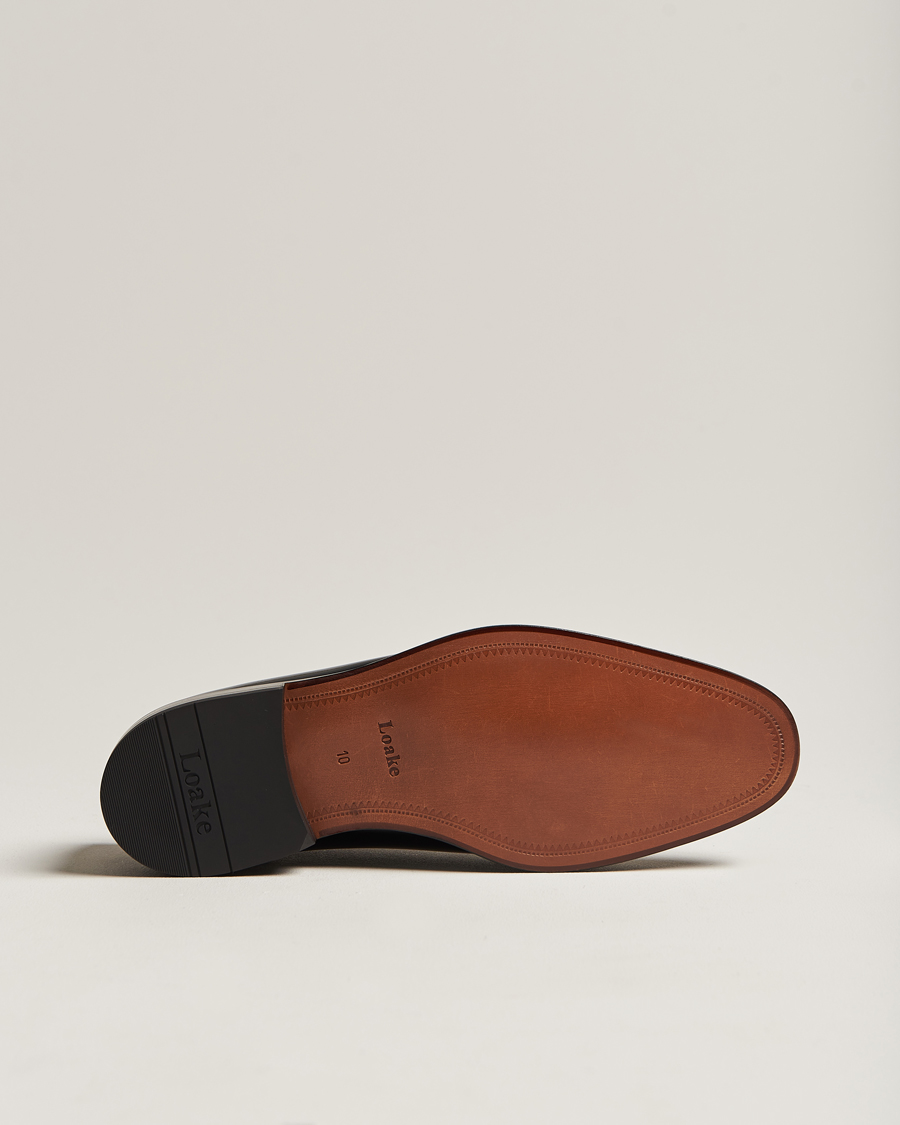 Homme | Chaussures En Cuir Verni | Loake Shoemakers | Regal Patent Wholecut Black