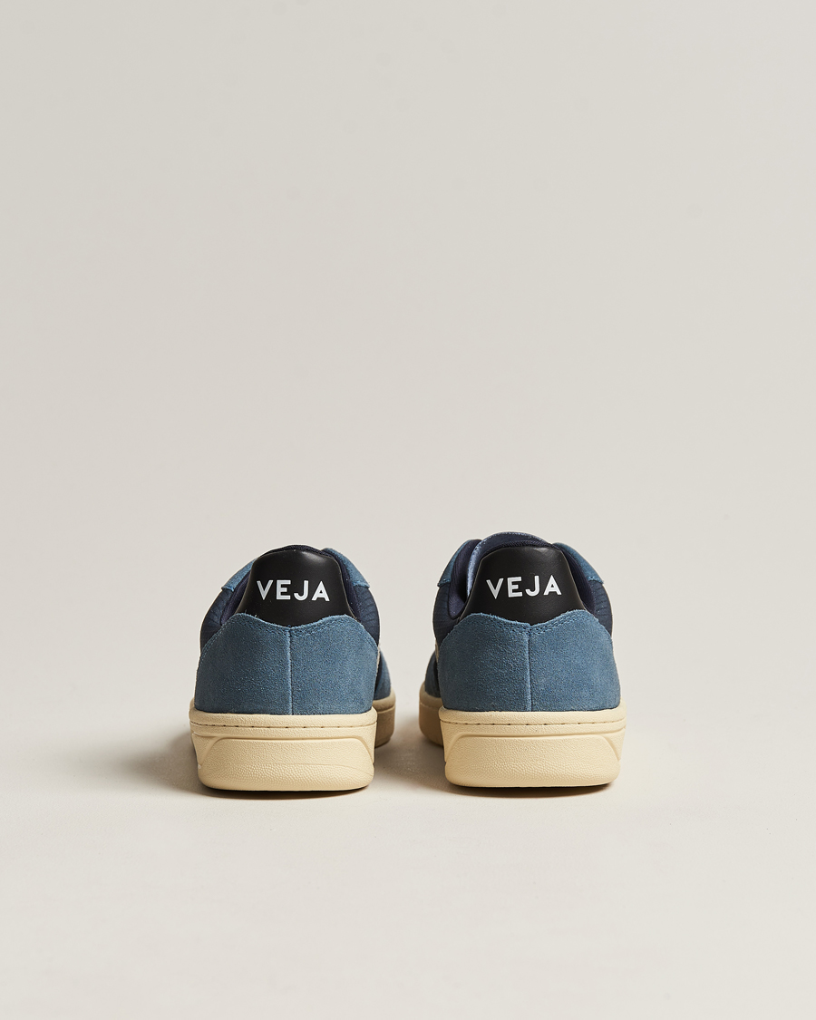 Homme | Veja V-10 Ripstop Leather Sneaker Nautico Pierre | Veja | V-10 Ripstop Leather Sneaker Nautico Pierre