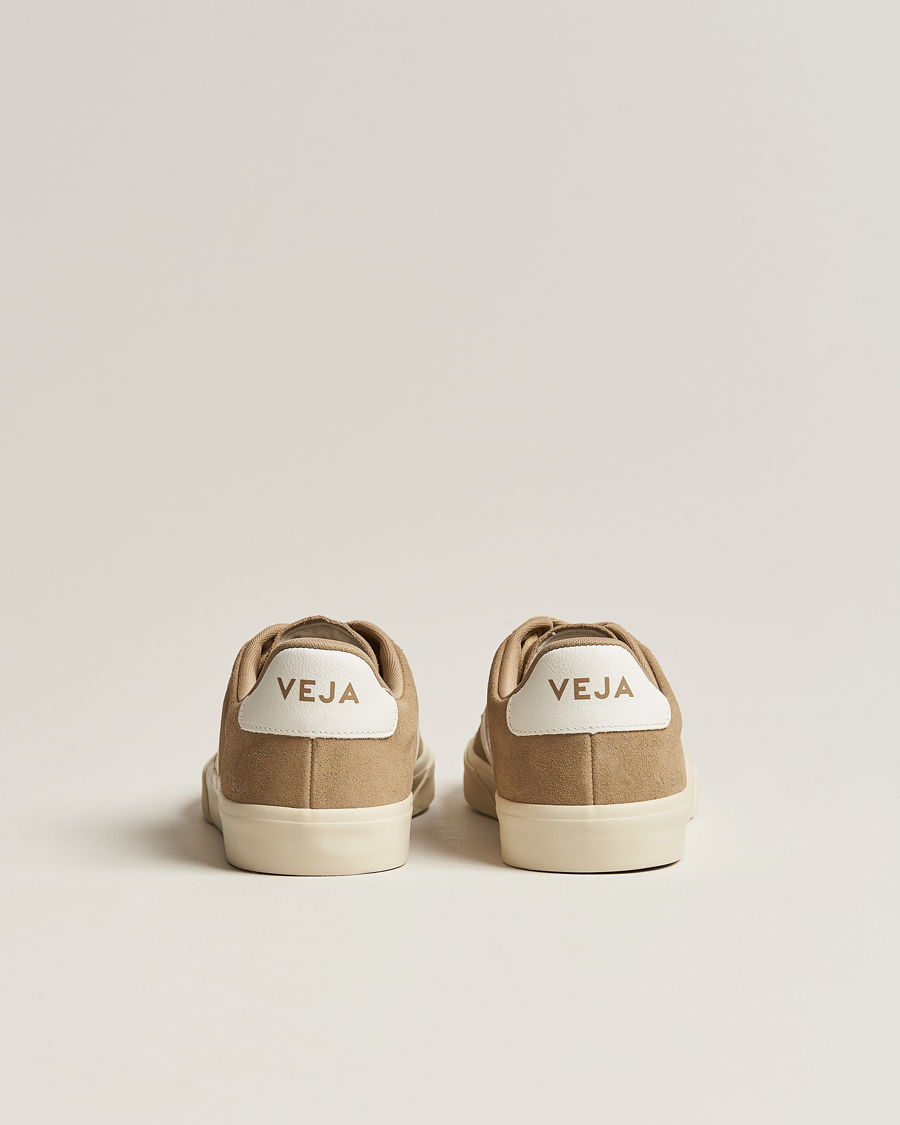 Homme | Veja Campo Suede Sneaker Dune White | Veja | Campo Suede Sneaker Dune White
