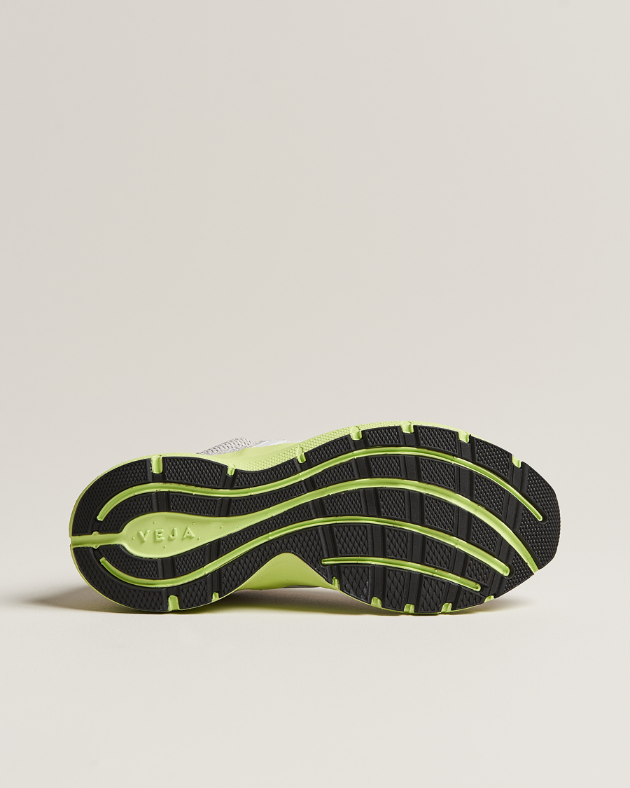 Homme | Veja Running Marlin Vegan V-Knit Running Sneaker Chalk White | Veja Running | Marlin Vegan V-Knit Running Sneaker Chalk White