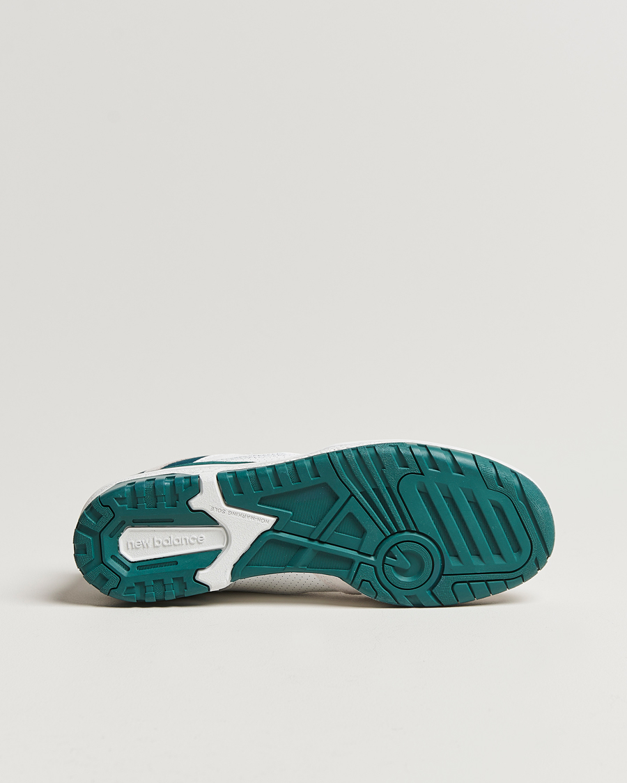 Homme | New Balance 550 Sneakers White/Green | New Balance | 550 Sneakers White/Green