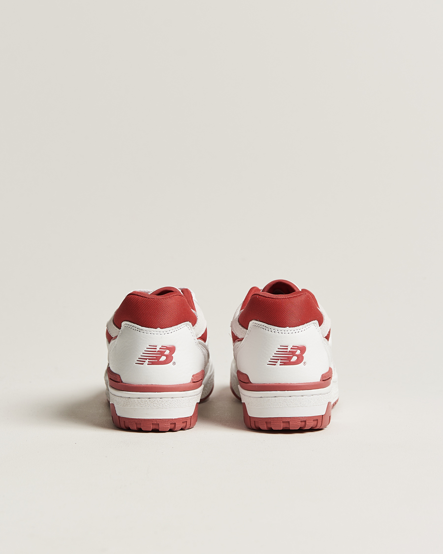 Homme | New Balance 550 Sneakers White/Red | New Balance | 550 Sneakers White/Red