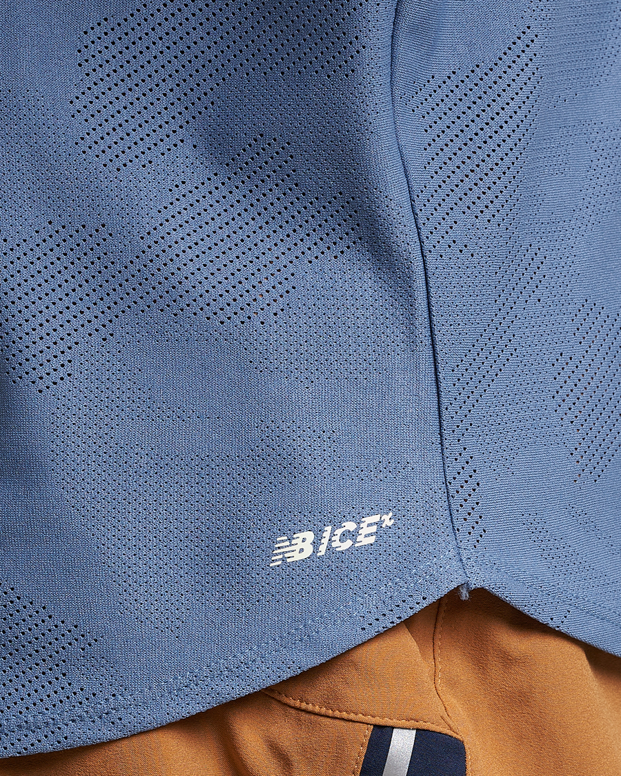 Homme | T-shirts | New Balance | Running Q Speed Jacquard T-Shirt Mercury Blue