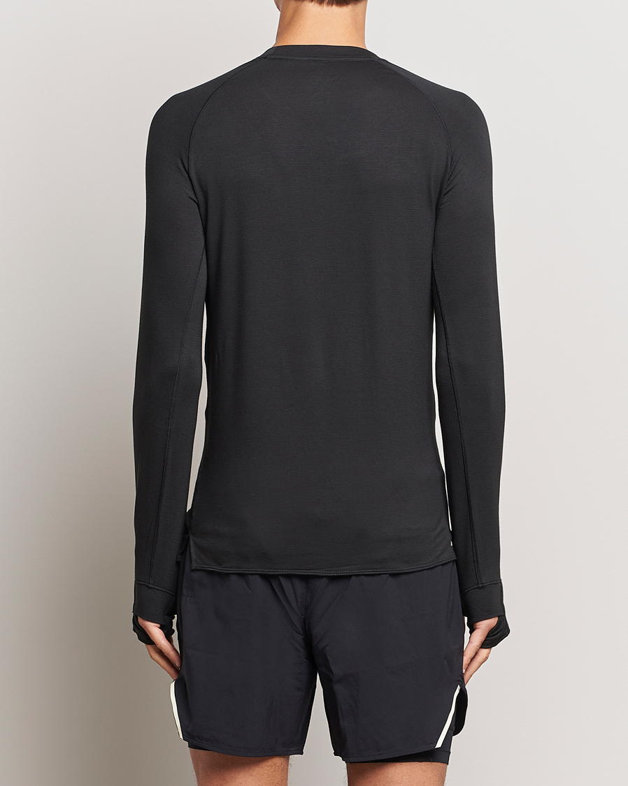 Homme | T-shirts | New Balance | Running Q Speed Jacquard Long Sleeve T-Shirt Black