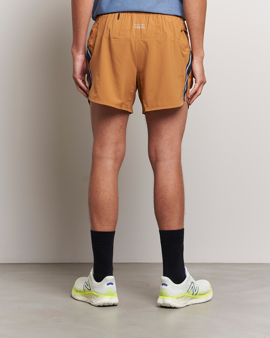 Homme | Shorts | New Balance | Running Impact Run 5 Inch Shorts Tobacco