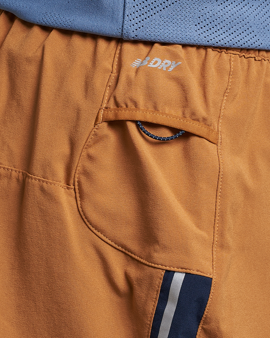 Homme | Shorts | New Balance | Running Impact Run 5 Inch Shorts Tobacco