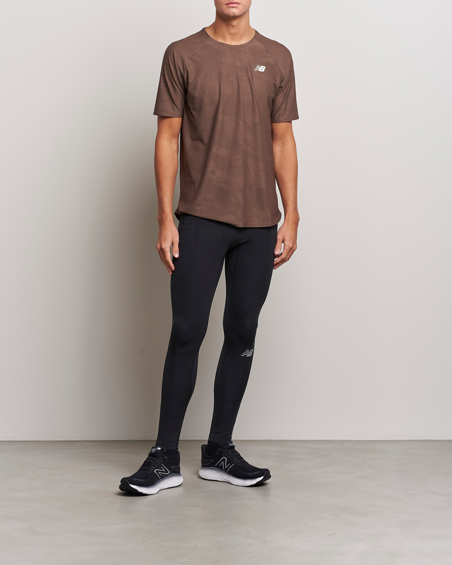 Homme | Pantalons | New Balance | Running Impact Run Tights Black