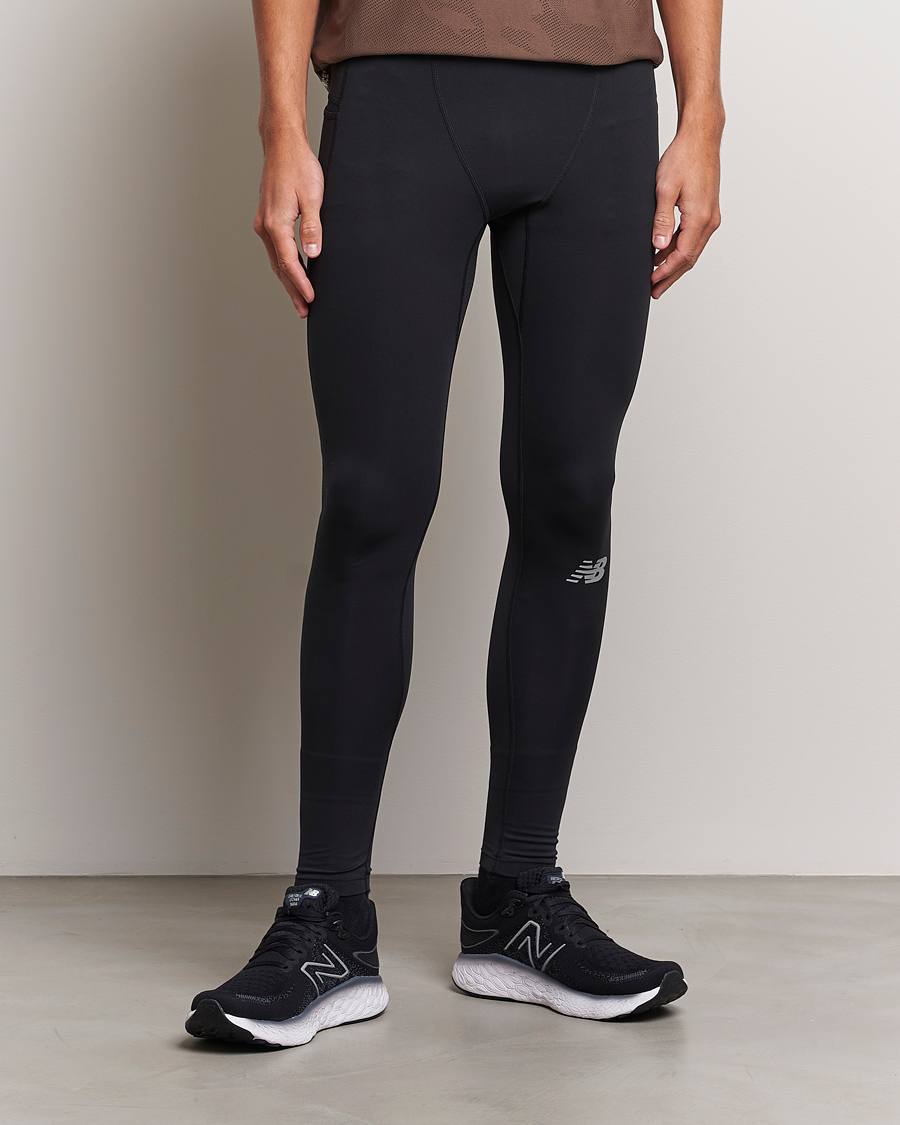 Homme | Pantalons | New Balance Running | Impact Run Tights Black