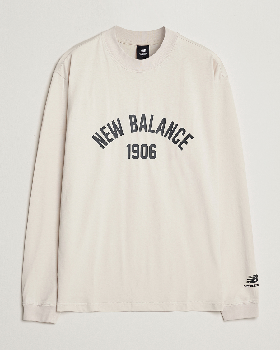 Homme | T-shirts | New Balance | Varsity Sweatshirt Medium Grey