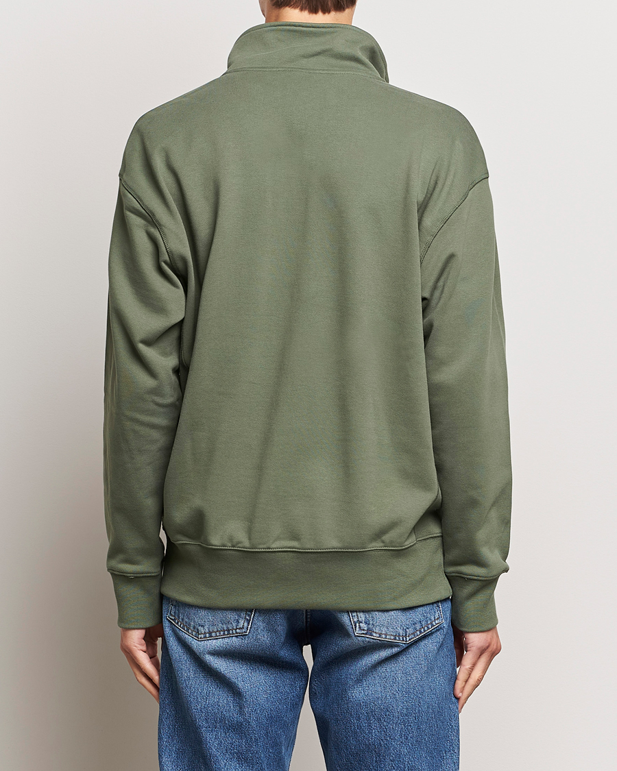 Homme | Pulls Et Tricots | New Balance | Athletics Terry 1/4 Zip Deep Olive Green