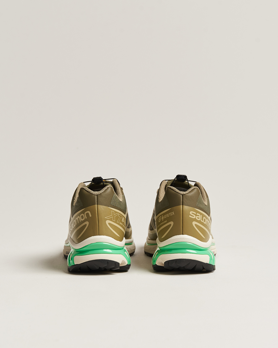 Homme | Salomon XT-6 GTX Sneakers Olive Night/Dried Herb | Salomon | XT-6 GTX Sneakers Olive Night/Dried Herb