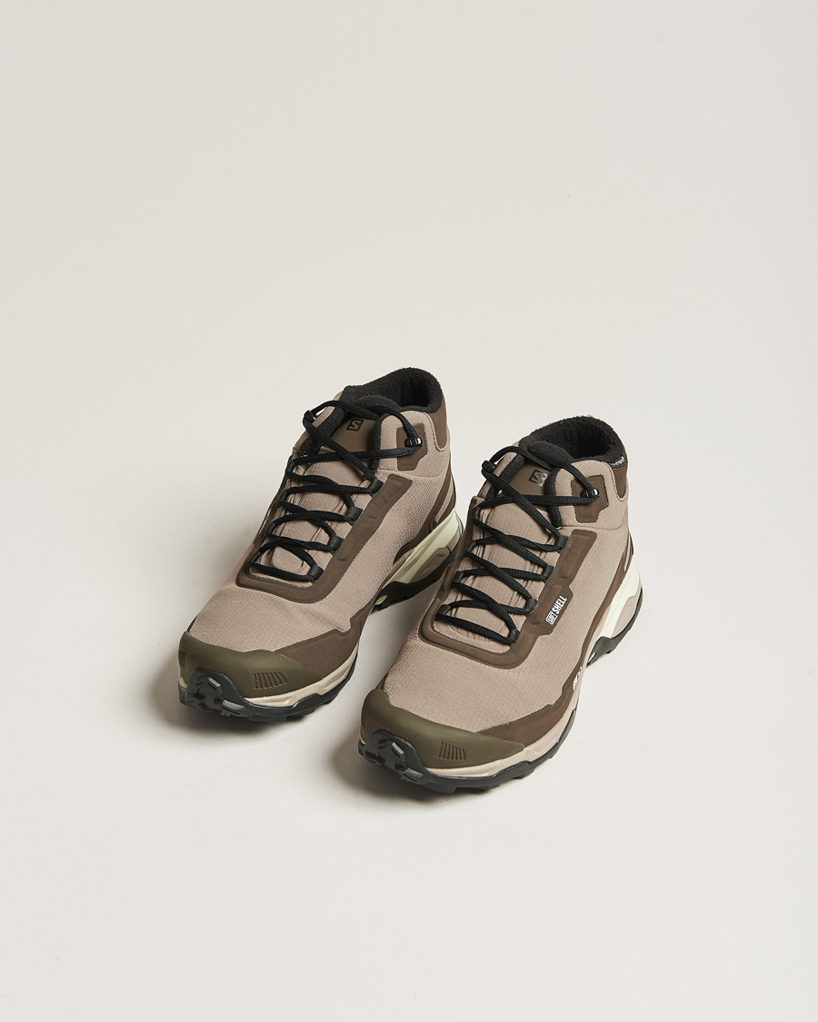 Homme | Bottes de randonnée | Salomon | Shelter CSWP Boots Falcon/Vintage Khaki
