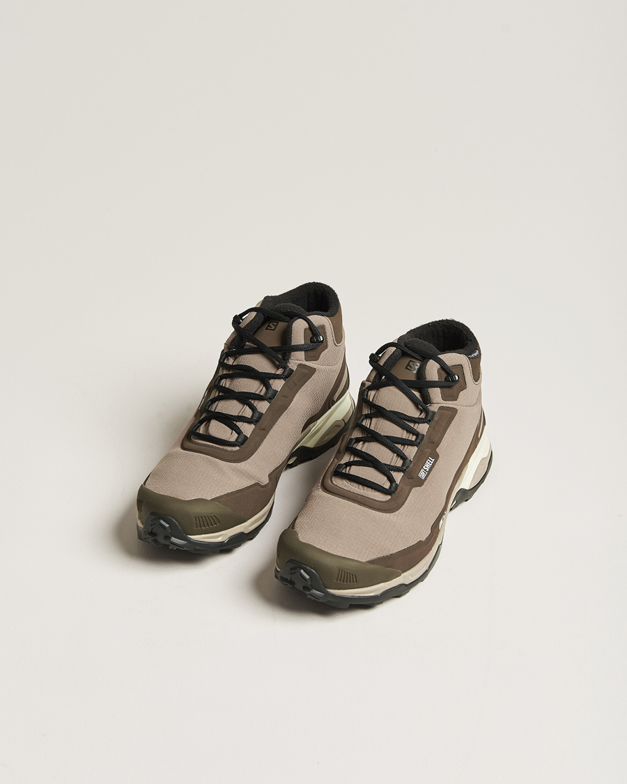 Homme | Salomon Shelter CSWP Boots Falcon/Vintage Khaki | Salomon | Shelter CSWP Boots Falcon/Vintage Khaki
