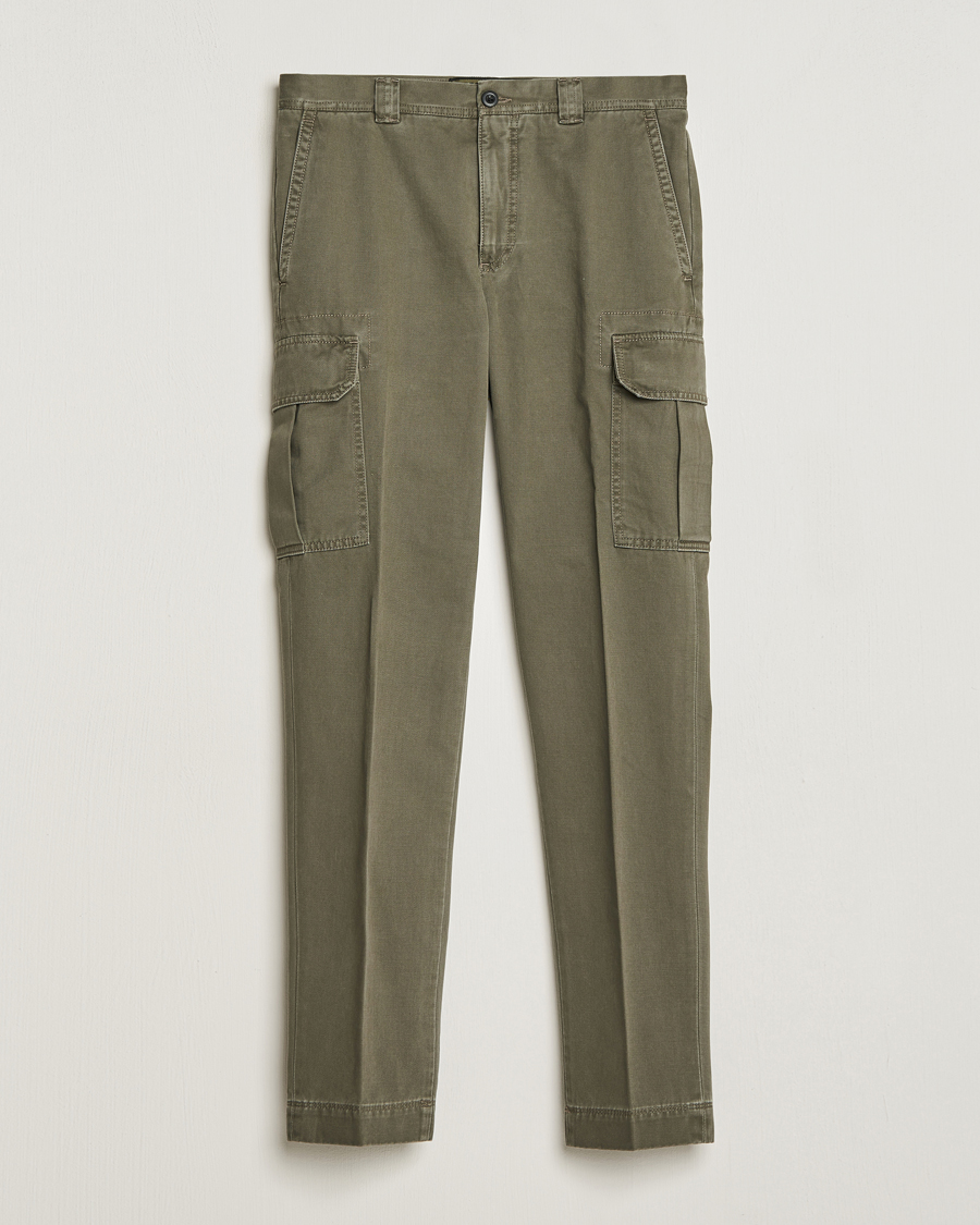 Homme | Pantalons | Incotex | Slim Fit Cargo Pants Military