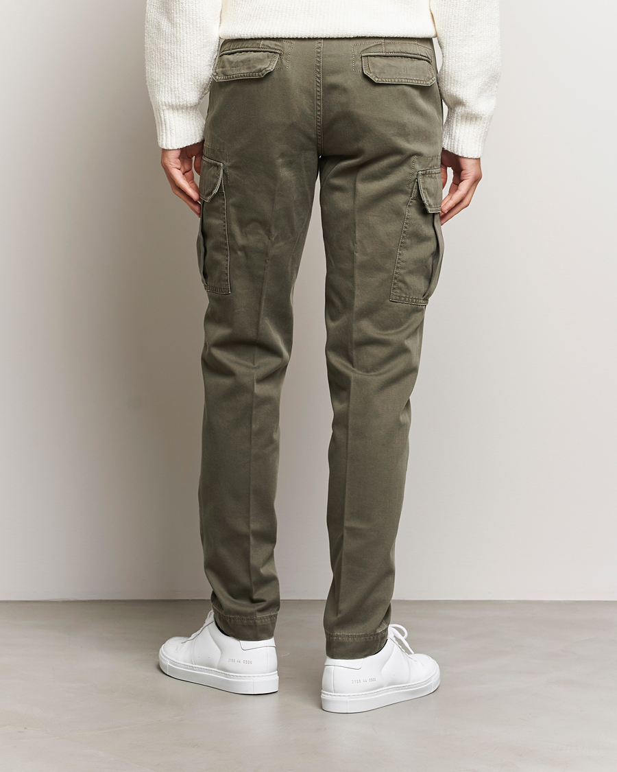 Homme | Pantalons | Incotex | Slim Fit Cargo Pants Military