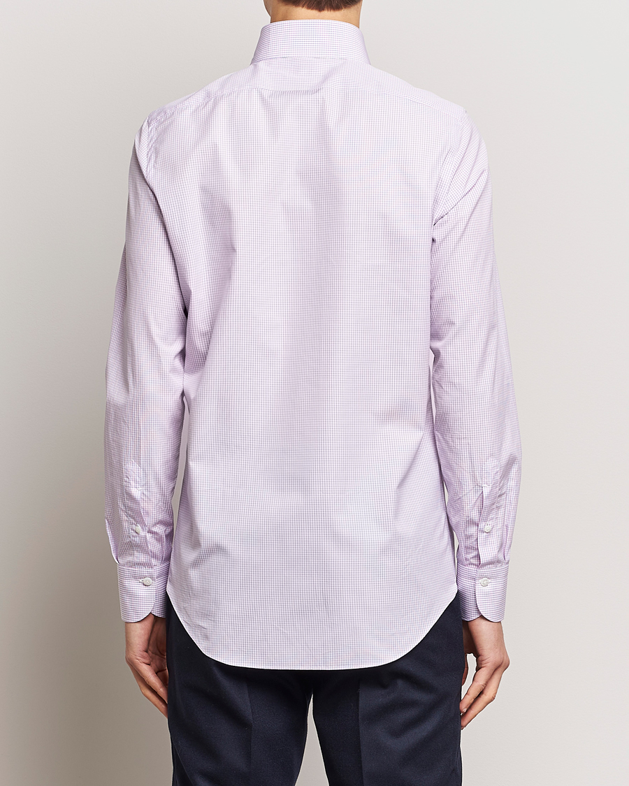 Homme | Chemises | Finamore Napoli | Milano Slim Giza 170 Button Down Shirt Pink