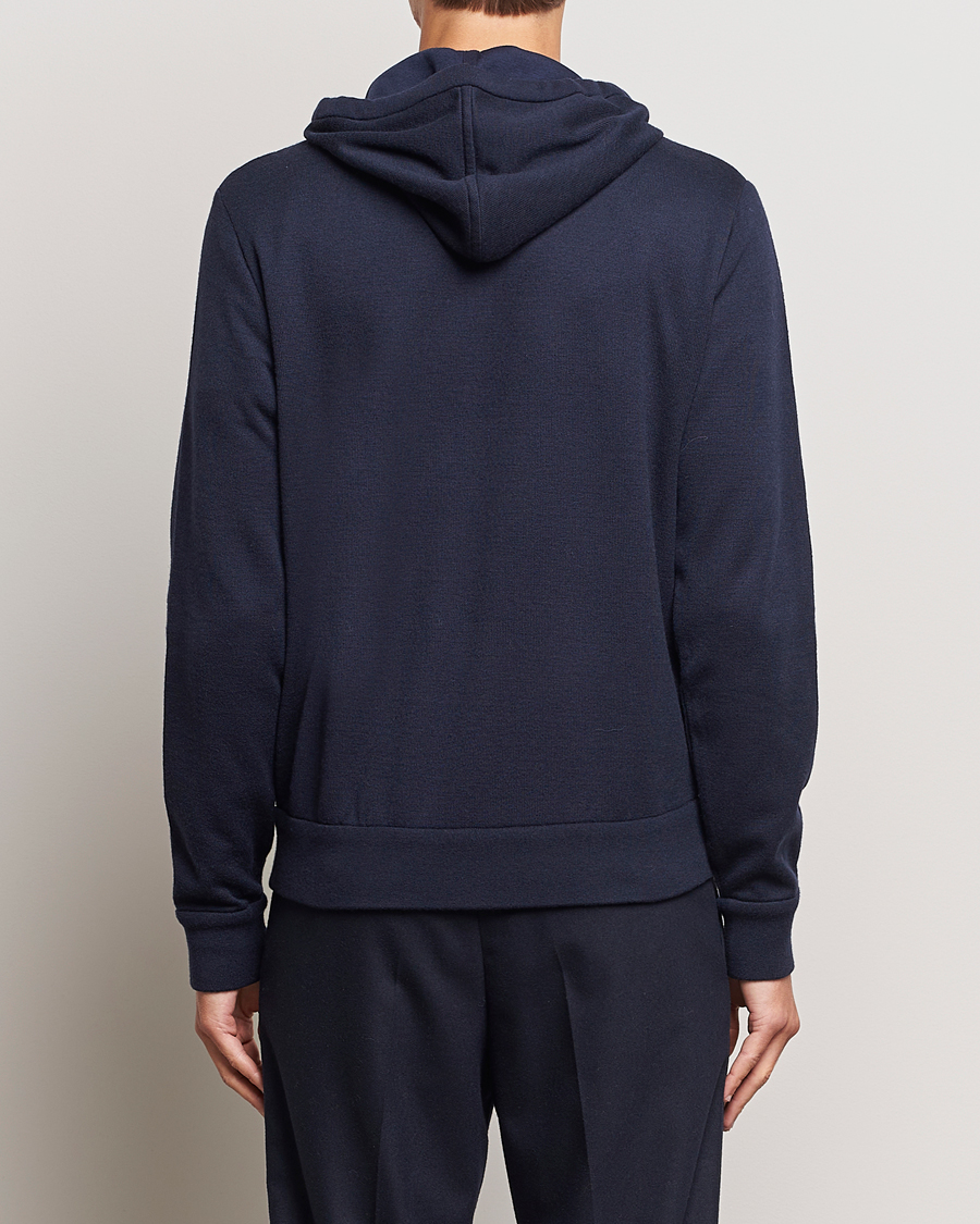 Homme | Pulls Et Tricots | Ralph Lauren Purple Label | Luxury Fleece Full Zip Sweater Navy